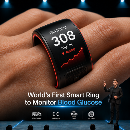 🎉 83% OFF Launch Offer🔥AuraNova™ G1 Non-Invasive Smart Ring（Mayo Clinic Recommended）