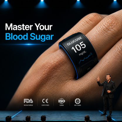 🎉 83% OFF Launch Offer🔥AuraNova™ G1 Non-Invasive Smart Ring（Mayo Clinic Recommended）